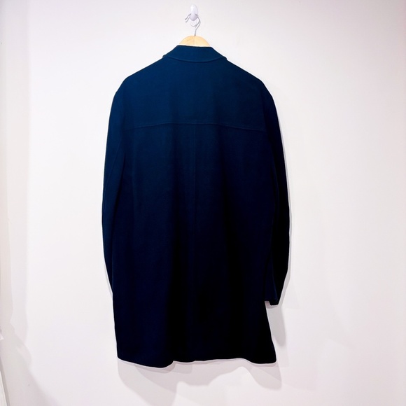 BIELA Navy wool coat - Picture 7 of 9